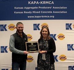 Mid-States Materials KAPA-KRMCA Award Photo