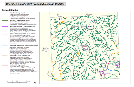 Cherokee County Scoping Map