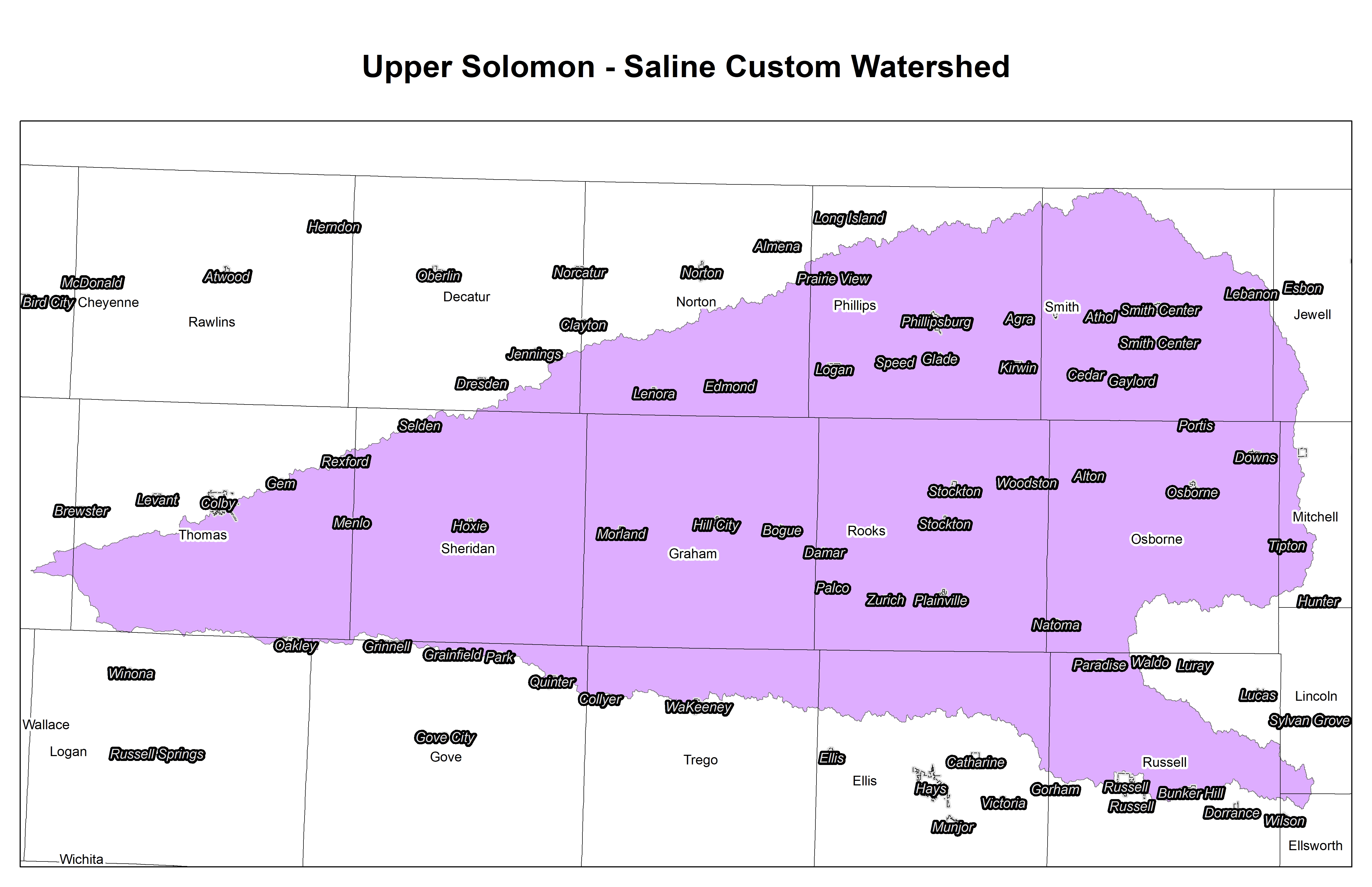 Upper Solomon - Saline
