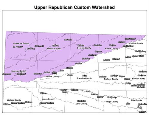 Upper Republican Custom Watershed
