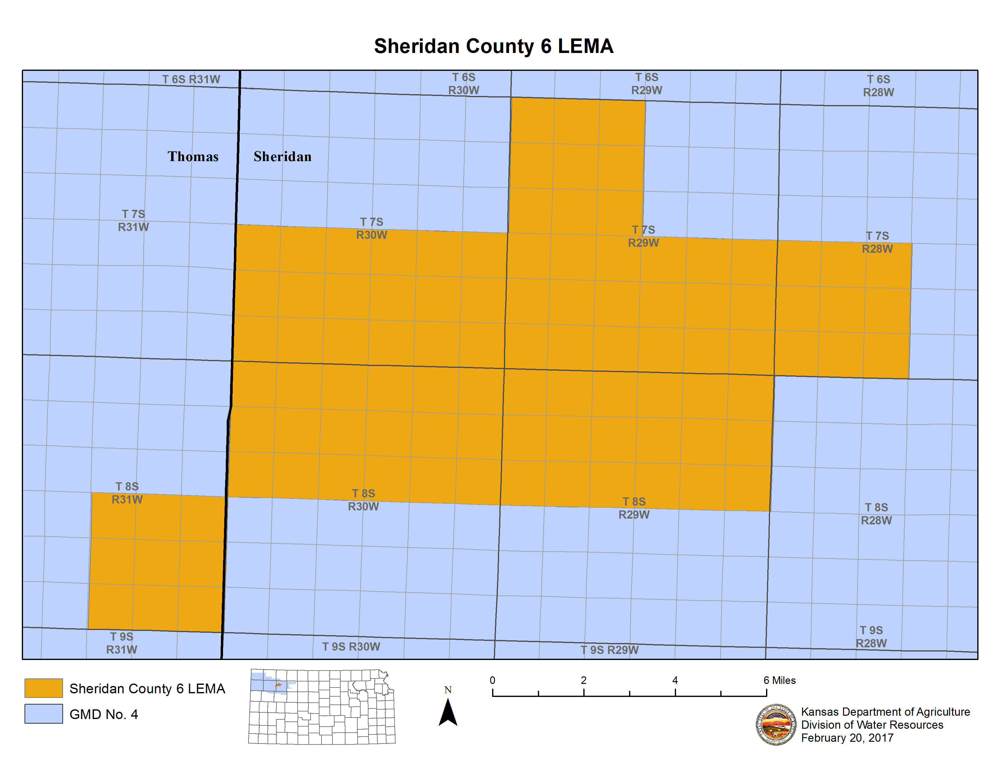 Sheridan County 6 Boundary